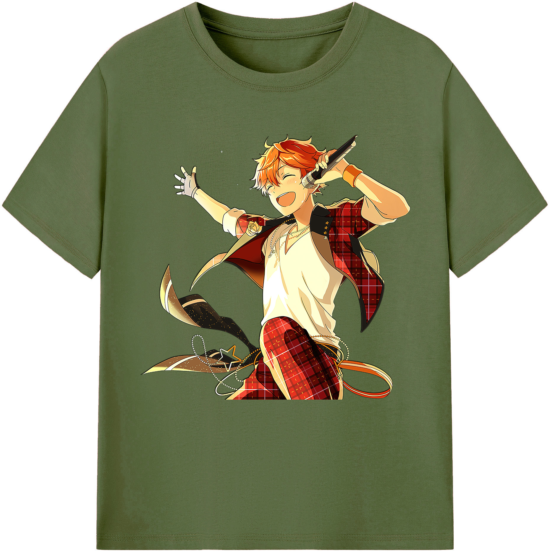 （画像用） あんさんぶるスターズ! Ensemble Stars 綿100％半袖Tシャツ（フロントプリント）
